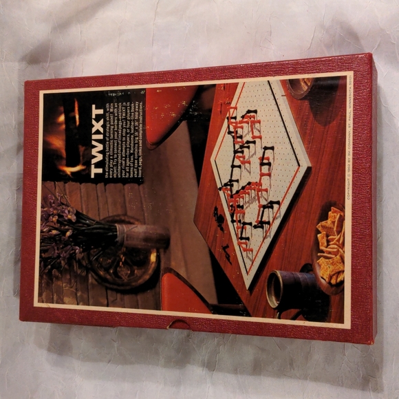 Vintage Twixt Bookshelf Board Game 3M 1962 Strategy Battle MCM Complete Mod Fun - Picture 7 of 12